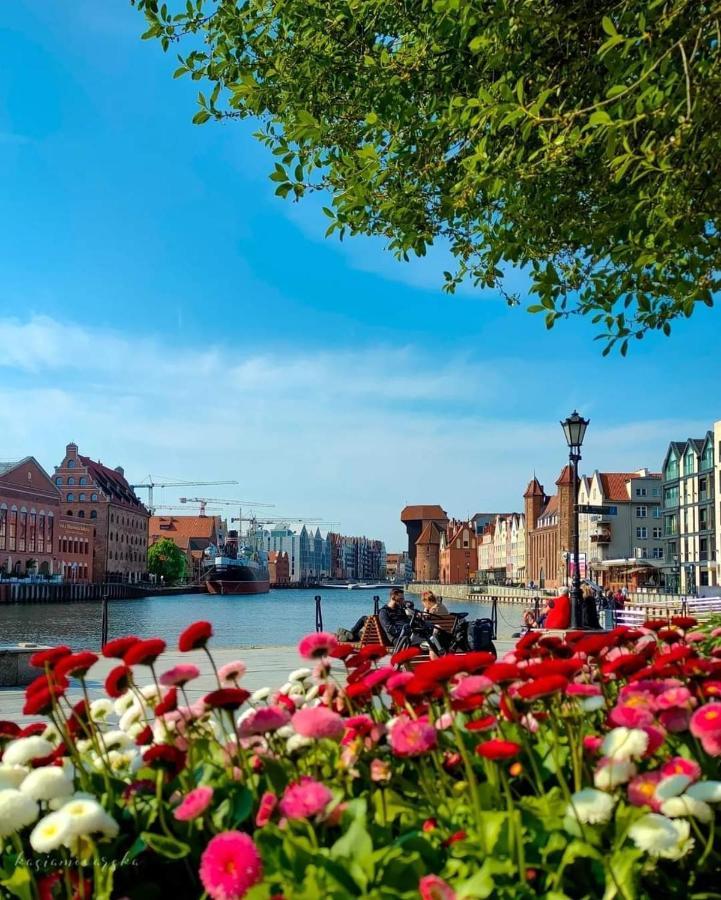 Gdansk Centrum - Apartament 3 - Pokojowy Z Duzym Tarasem 외부 사진