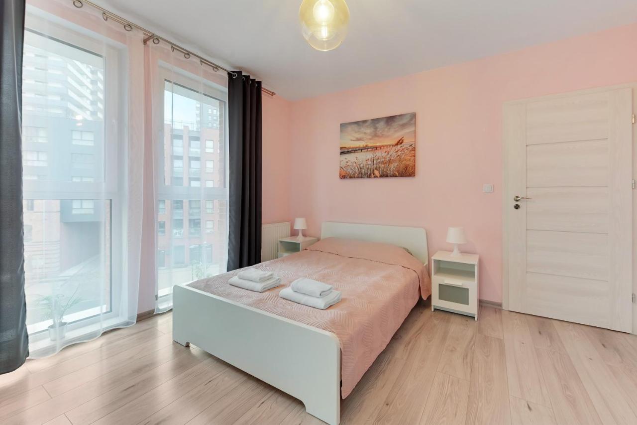 Gdansk Centrum - Apartament 3 - Pokojowy Z Duzym Tarasem 외부 사진