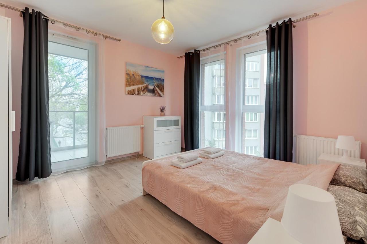 Gdansk Centrum - Apartament 3 - Pokojowy Z Duzym Tarasem 외부 사진