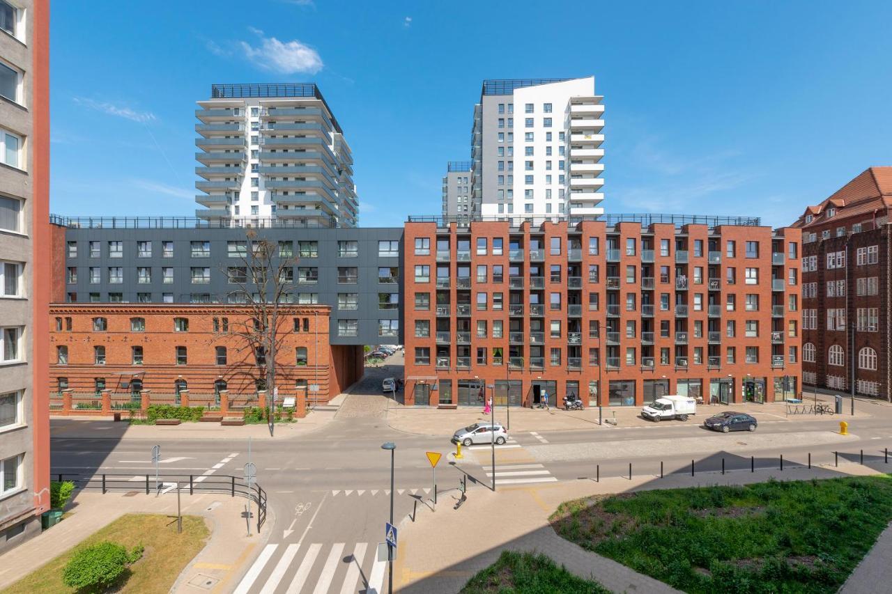 Gdansk Centrum - Apartament 3 - Pokojowy Z Duzym Tarasem 외부 사진